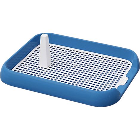 Toilette Pour Chien - Bac Portable En Plastique Résistant - Idéal Pour Intérieur Balcon Et Patio - 1 Pièce (1/5)