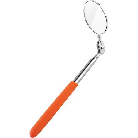 Telescopic car inspection mirror, extension detection, round lens, hand tool, 50-600 mm, handle coating (1/5)