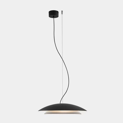 [GEBRAUCHT] B-Ware Leds C4 Noway Big Dimmbar Hängeleuchte Hängelampe Deckenlampe Dezentral Schwarz (1/2)