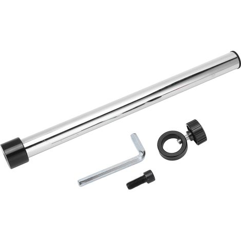 Support de caméra pour microscope, tige diamètre 25mm, longueur 340mm, adaptable aux microscopes binoculaires et trinoculaires, platine stable. (1/5)