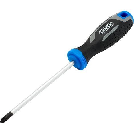 Draper 13361 Phillips Soft Grip Screwdriver, PH2 x 125mm