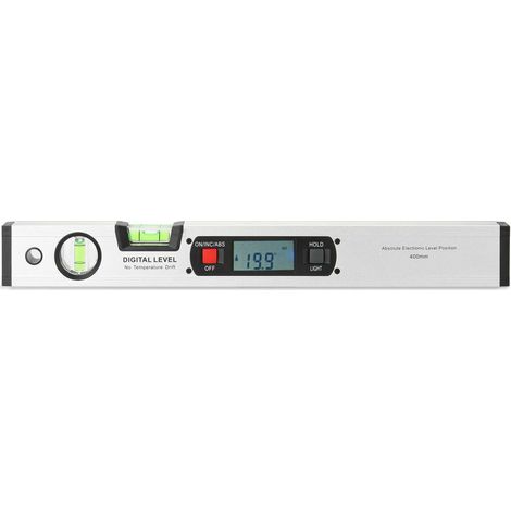 400mm Digital Angle Finder Level Protractor Electronic 360 Degree Inclinometer Magnets Level Angle Slope Tester Digital Ruler Spirit Level (1/5)