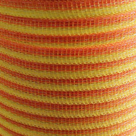 Weidezaunband Basic - gelb/orange - 200 m, 10 mm, 4 Niro