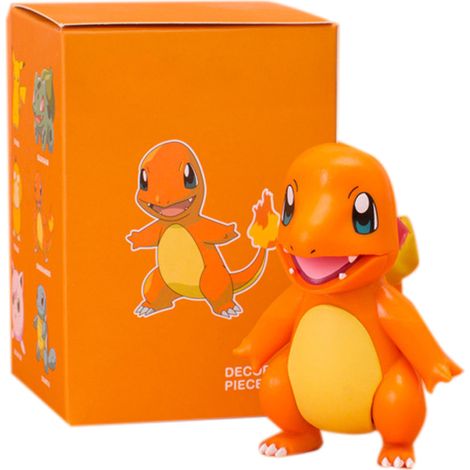 Miniatur-Feuerdrachenfigur – Spielzeug zum Kindergeburtstag, niedliche Anime-Kollektion (1/5)