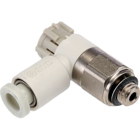 Régulateur de débit SMC AS, M5 x 0.8 Mâle ( Prix pour 1 )