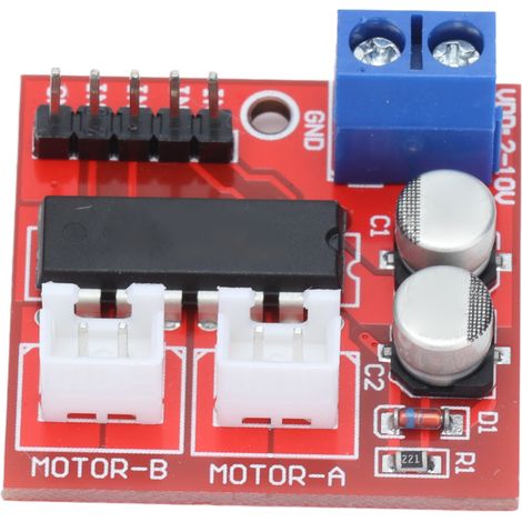 Schrittmotortreiber 2-Wege CW/CCW-Drehung PWM-Drehzahlregelung Dual-H-Brückenplatine 2,5 A (1/5)