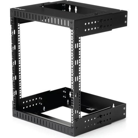 StarTech.com RK12WALLOA Rack 12U Wandmontiertes Regal Schwarz (1/4)