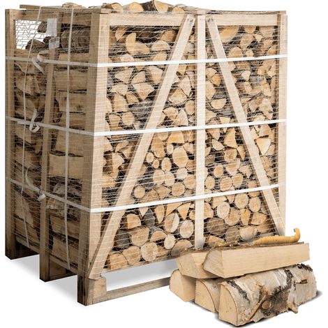 Heizfuxx Brennholz Birke 25 cm 1 RM 500kg