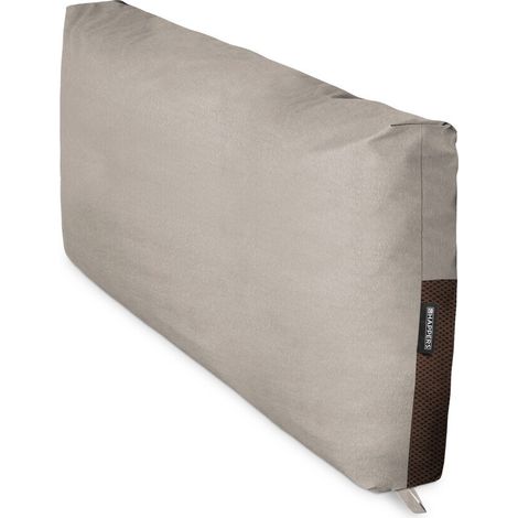 Coussin palette 120x45x25 cm – Tissu Naylim® imperméable – Rembourrage mousse haute densité – Résistant à l'eau chlorée – Happers