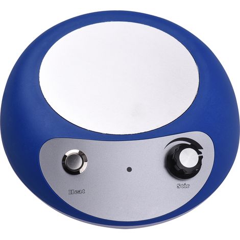 Agitateur magnétique de laboratoire miniature MS2000H - Mélange/Chauffage/Mélange + Chauffage (3 en 1) avec vitesse réglable et agitateur magnétique, 2000 ml, norme européenne 100-240 V (1/3)