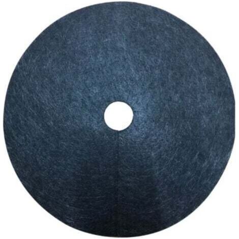 Tapis de désherbage rond - Diamètre 42 cm - Lot de 1 - Non tissé durable (1/4)