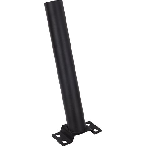 2 kits de support de fixation pour lampadaire solaire, potence murale et mât de rallonge en acier allié pour projecteur extérieur (1/5)