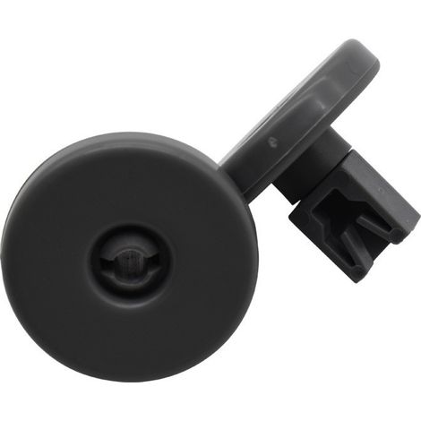 Set of 8 original replacement rollers for the base rollers and extension rollers of AEG/Electrolux dishwasher drawers (large size 40 mm) (1/4)