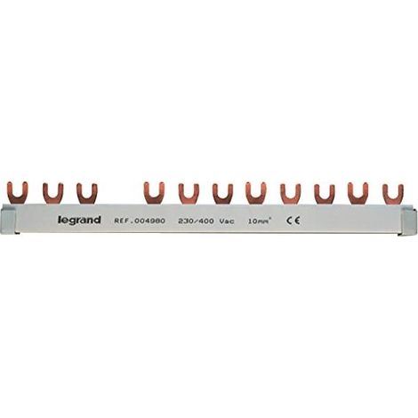 LEGRAND 004980 FOURCHETTE PEIGNE 3P/10 MM0 V