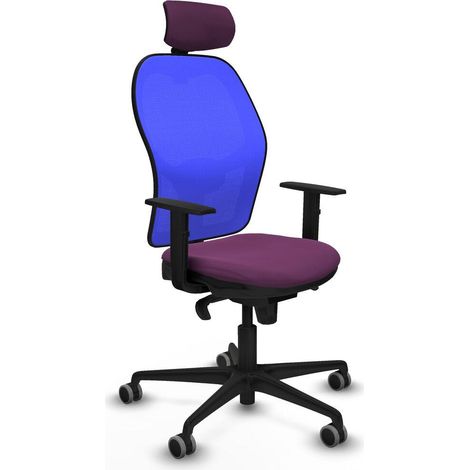 Piqueras y Crespo Ergonomischer Bürostuhl lila