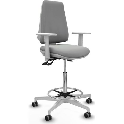 Sedia da Ufficio Elche Piqueras y Crespo B5B026G Grigio chiaro Alta (1/5)
