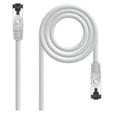 Cable de Red RJ45 SSTP Nanocable 10.20.2015 Cat.8.1/ 15m/ Gris