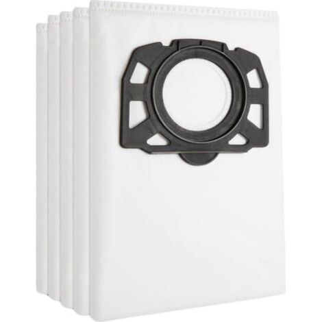 Lot de 5 Sacs Aspirateur Réutilisables pour Kärcher WD2 WD3 KWD 1-3 SE 4001 – Remplacement KFI 357 (2.863-314.0) – Filtre Non-Tissé Indéchirable – Compatible WD 3.200 SE 4002 (1/5)