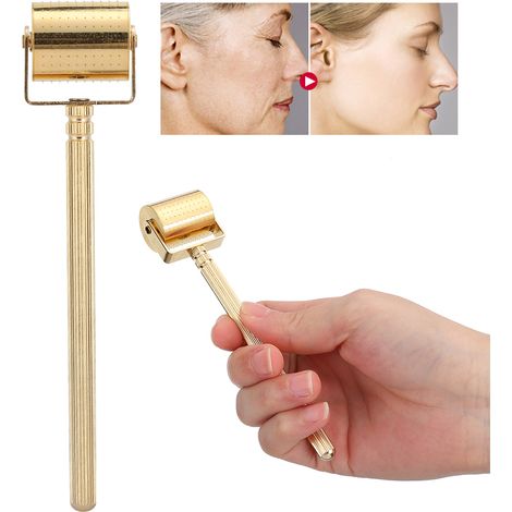 0,25 mm Mikronadel-Gesichtsmassageroller – Anti-Falten und Straffung für reife Haut – DRS250 (1/5)