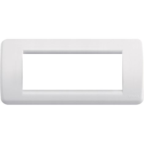Placca Rondò 5M bianco Vimar Idea 16765.04