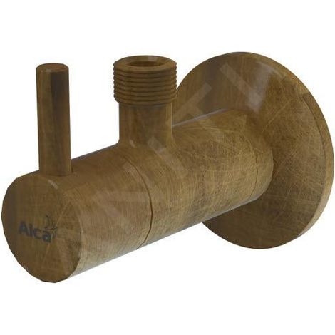 Alca - Vanne d'angle avec filtre 1/2", bronze-antique ARV001-ANTIC (1/2)
