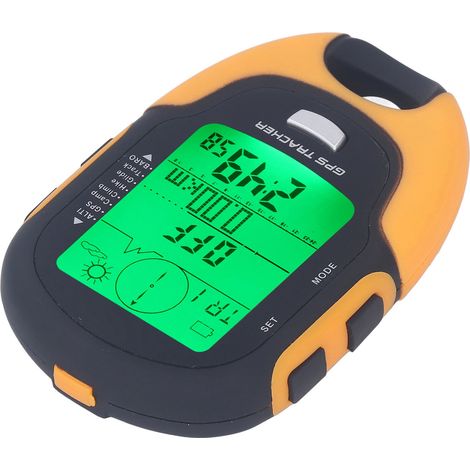 Wasserdichter, multifunktionaler digitaler GPS-Höhenmesser, Barometer, Thermometer, Hygrometer, elektronischer Kompass für Wanderungen, präzise Wettermessung. (1/5)