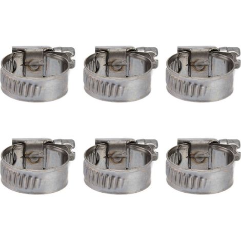 Collier de serrage 30 pièces style allemand, acier inoxydable 304 réglable, clips tuyau carburant 11-20 mm (1/5)