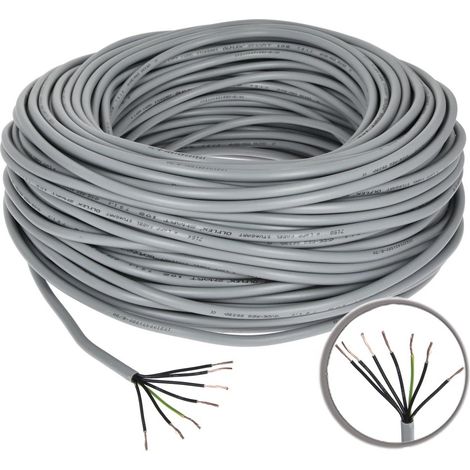 LAPP ÖLFLEX® CLASSIC 110 Steuerleitung 7 G 1 mm² Grau 1119207/100 100 m