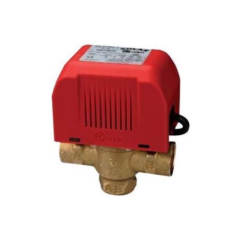 Válvula de zona Orkli 3 vías 3/4" H con micro