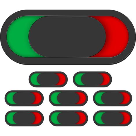 Panneau de porte en acrylique 9pcs indicateur de porte occupée pour toilettes hôtel et maison avec visibilité claire (1/5)