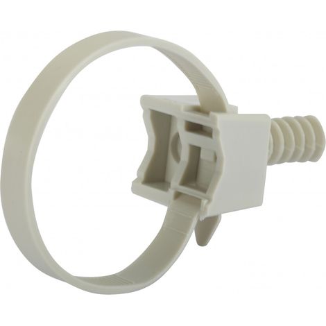 Satz mit 10 Manschetten mit Sockeln und Dübeln, Durchmesser 16 bis 25 mm, Länge 165 mm CENTRALE BRICO