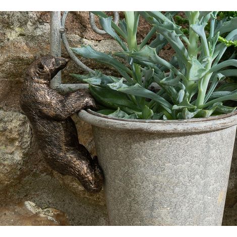 Polar Bear Plant Pot Hanger - L10.5 x W5 x H6 cm