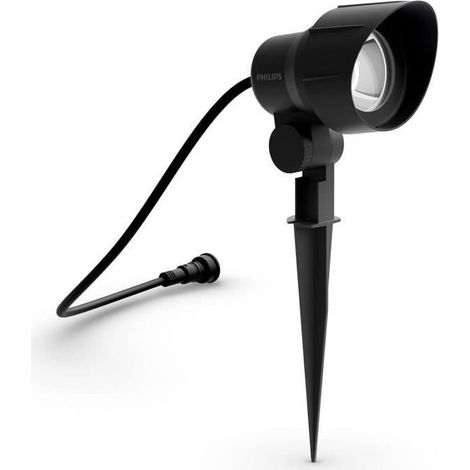 Philips Lampe de jardin moderne noir LED 12V (1/5)