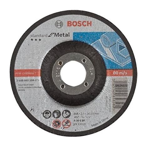 Disco de corte Standard for Metal Ø115 mm - BOSCH
