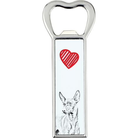 Cirneco dell'Etna, Sicilian Greyhound - apribottiglie con cane, apri frigo personalizzato, regalo unico per uomo di Art-Dog (1/5)