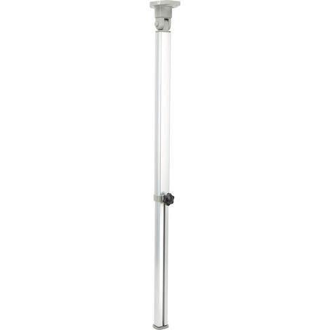 Pied de table pliable télescopique en alliage d'aluminium, 560 à 930 mm, pour camping-cars, caravanes et bateaux. (1/5)