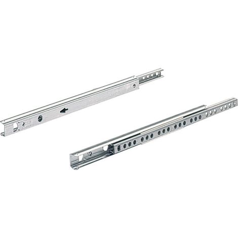 Hettich MB-Kugelauszug KA 1730,79056 für Holzschubkasten,430mm Stahl (1/3)