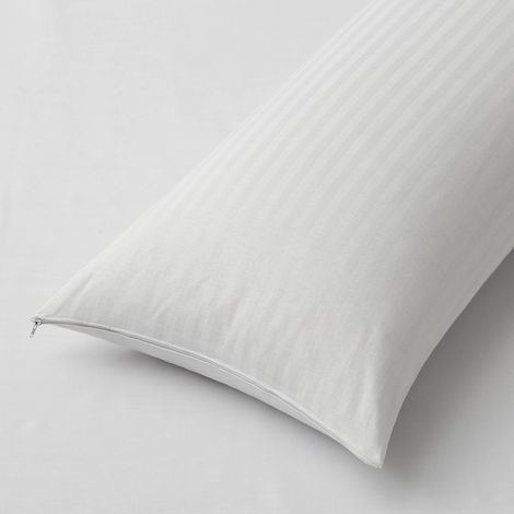 Protecteur d'oreiller Taie d'oreiller avec Fermeture éclair Respirant 50 % Coton 50 % Polyester Technologie d'économie Oreiller de 135 cm (1/5)