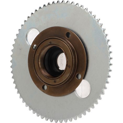 Pignon de roue libre 4 trous 65 dents en acier pour scooter et vélo, pièce de modification durable. (1/5)