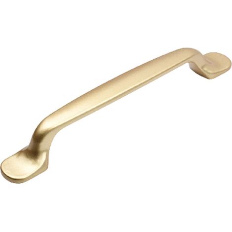 AIDUCHO 8pcs Poignée De Placard Poignée De Meuble Cuisine Armoire Porte Poignées Placard, Doré, Distance Entre Les Trous 128 mm (1/5)