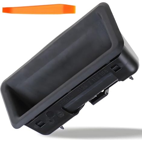 51247118158 Interrupteur de déverrouillage de Coffre arrière pour BMW X1 E84 X5 E70 X6 E71 E72 E82 E88 Série 1 E90 E91 E92 E93 Série 5 E60 E61 Coupé Cabriolet Berline Touring