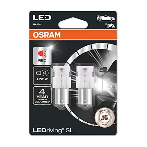 Lampadine Osram LEDriving SL P21W da 2W, 2 pezzi. (1/4)
