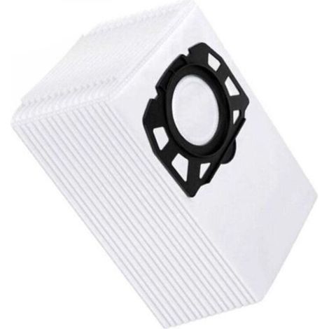 Lot de 15 sacs d'aspirateur pour Kärcher 2.863-006.0 sacs filtrants en non-tissé 487 WD4 WD5 WD6 WD5P WD6P Premium MV4 MV5 MV6 pour aspirateur humide et sec, (1/5)