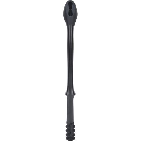 Aide au nettoyage toilette longue portée noir, wc comfort auto-assistance pour personnes âgées à mobilité réduite. (1/5)