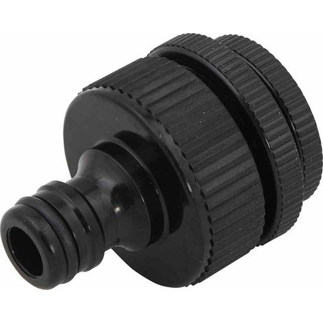 Hahnstück Adapterset 13-25mm Wasserhahn Gartenschlauch bewässern Garten Terrasse (1/5)
