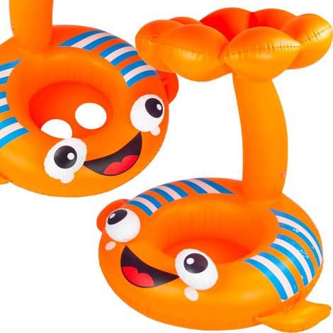 TG67348 RUOTA CON SEDILE E CAPOTTINA PER PONTOON PER BAMBINI
