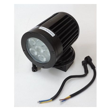 Applique murale exterieure LED 15W alu noir 6000K 907lm 133x100x125mm alim 230V 45° IP66 (1/3)