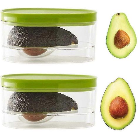 Boîte de conservation créative en plastique pour avocats (1/5)