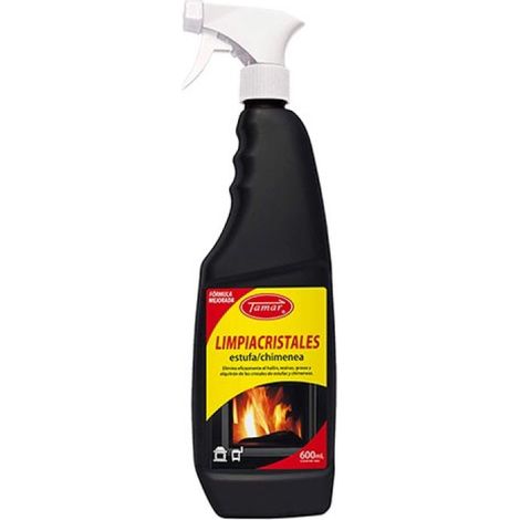 Limpia Cristales para estufas y chimeneas. Bote 600 ml.