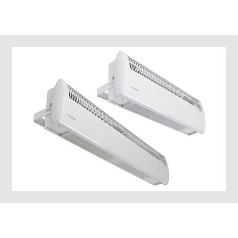 Consort Screenzone Tall Double Door 9kW Air Curtain HE7433 White Wall-Mount
